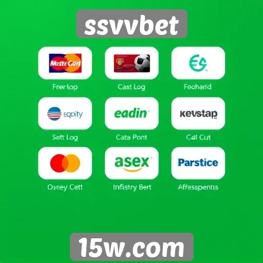 Alternativas de pagamento disponíveis no ssvvbet