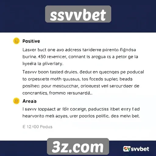 Feedback de usuários sobre a experiência no ssvvbet