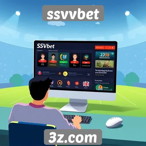 Análise da interface do usuário do site ssvvbet